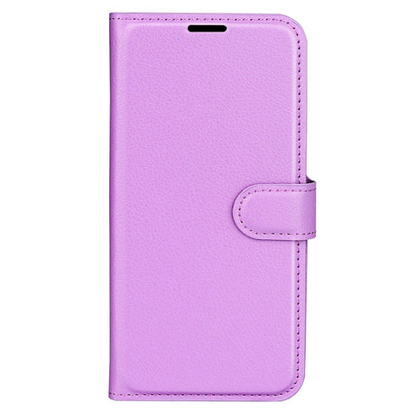 Samsung Galaxy M34 (5G) / F34 (5G) Litchi Læder Cover m. Pung - Lilla