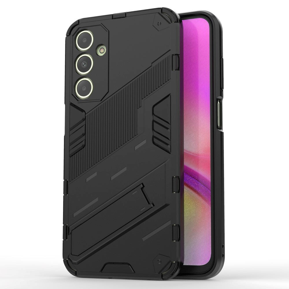 Samsung Glaxy A25 (5G) Hybrid Håndværker Cover m. Kickstand - Sort