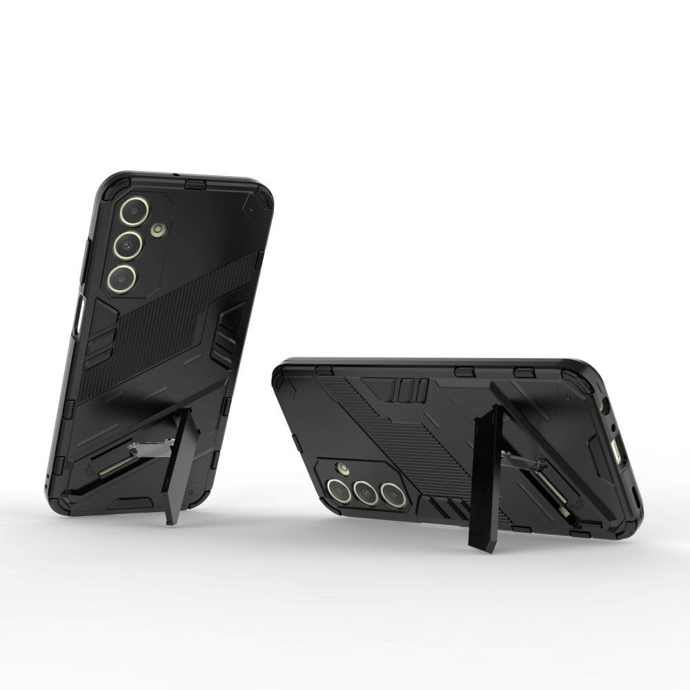 Samsung Glaxy A25 (5G) Hybrid Håndværker Cover m. Kickstand - Sort