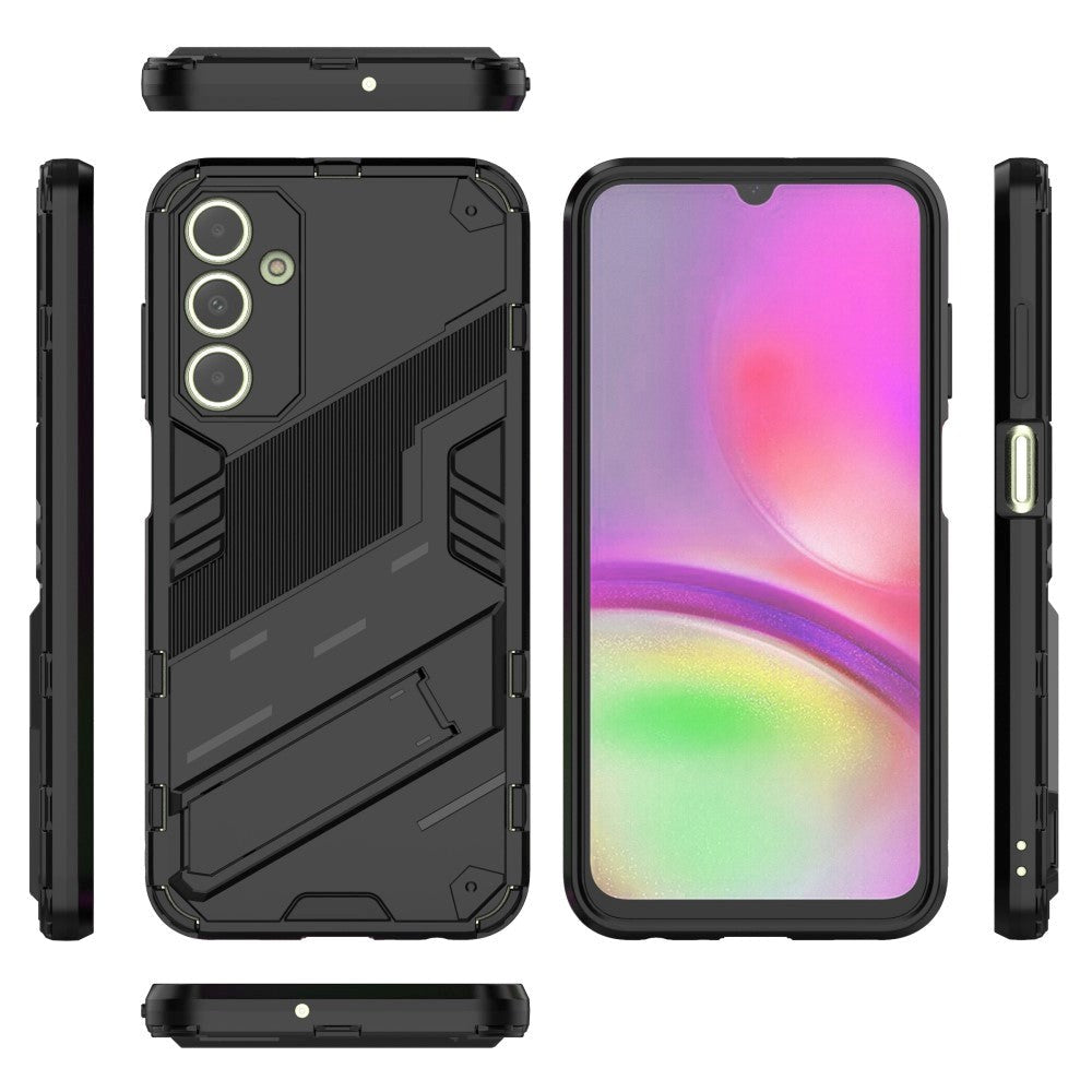 Samsung Glaxy A25 (5G) Hybrid Håndværker Cover m. Kickstand - Sort