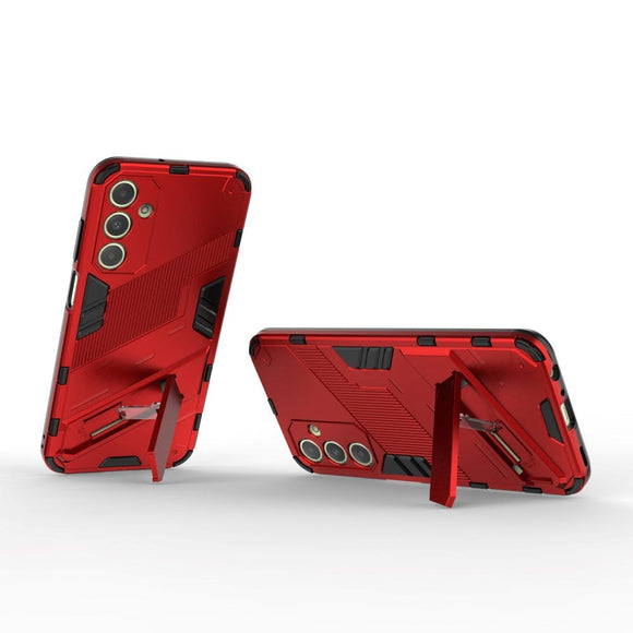 Samsung Galaxy A25 (5G) Hybrid Håndværker Cover m. Kickstand - Rød