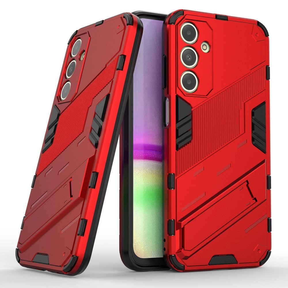 Samsung Galaxy A25 (5G) Hybrid Håndværker Cover m. Kickstand - Rød