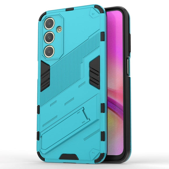 Samsung Galaxy A25 (5G) Hybrid Håndværker Cover m. Kickstand - Blå