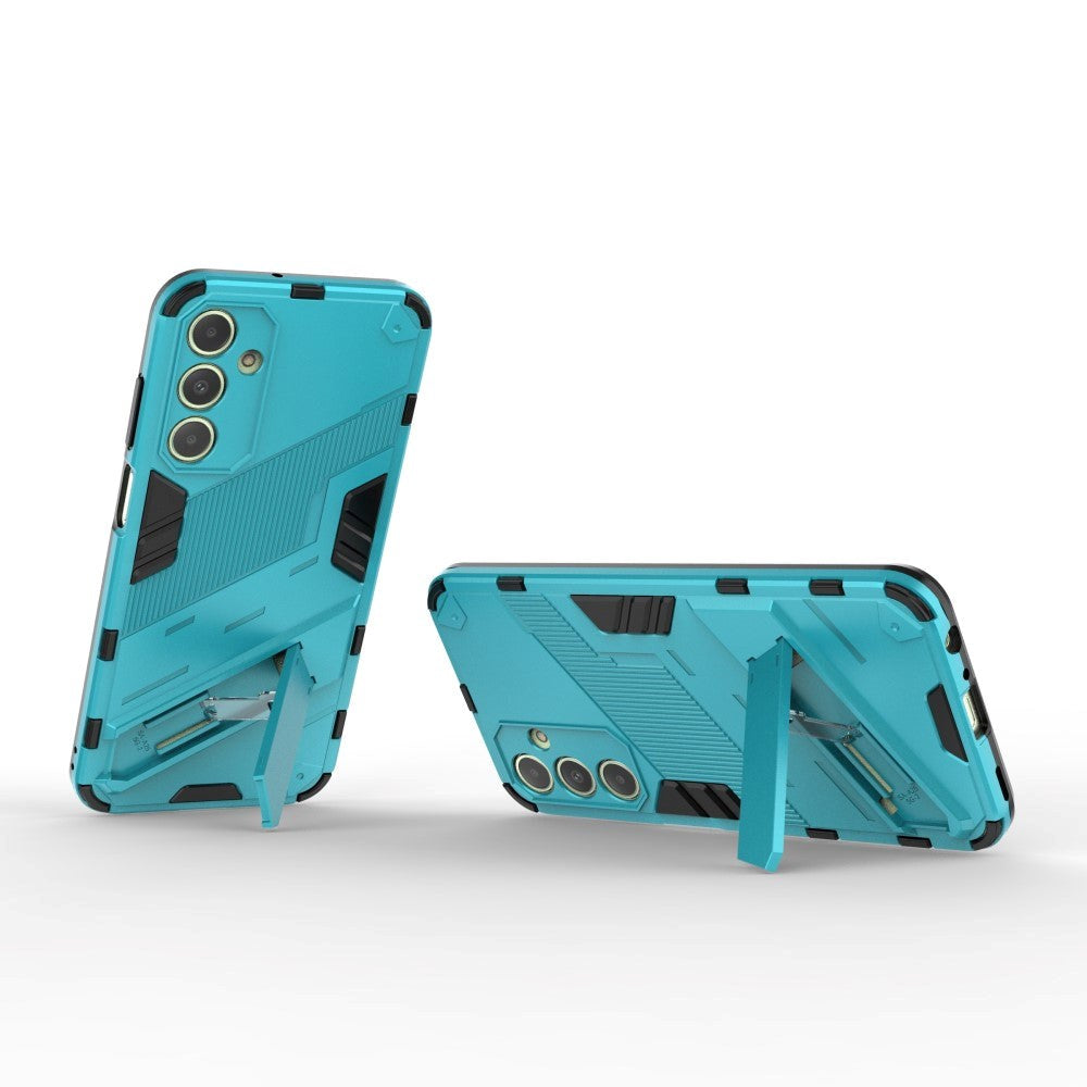 Samsung Galaxy A25 (5G) Hybrid Håndværker Cover m. Kickstand - Blå