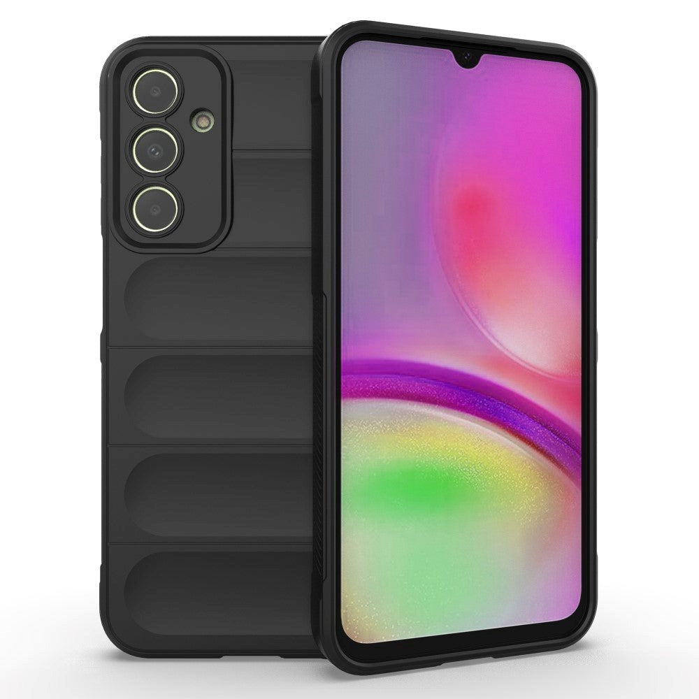 Samsung Galaxy A25 (5G) Fleksibelt Plastik Cover - Sort