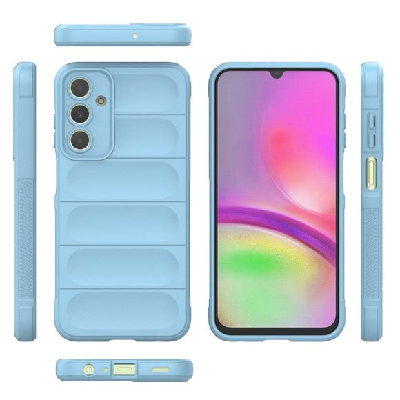 Samsung Galaxy A25 (5G) Fleksibelt Plastik Cover - Lyseblå