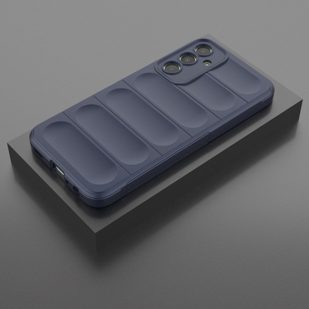 Samsung Galaxy A25 (5G) Fleksibelt Plastik Cover - Mørke Blå