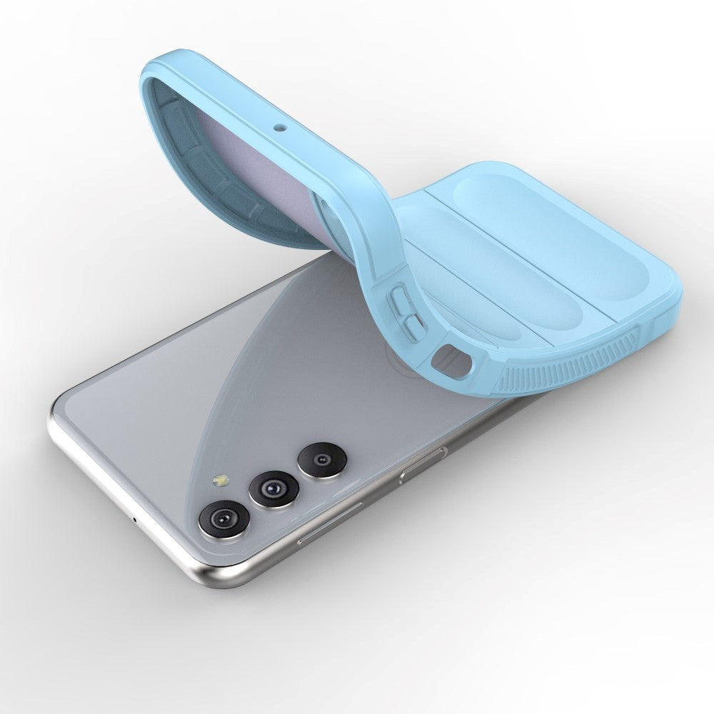 Samsung Galaxy M34 (5G) / F34 (5G) Fleksibelt Plastik Cover - Lyseblå