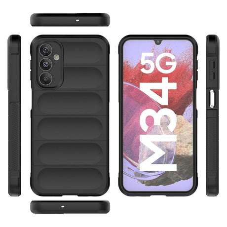Samsung Galaxy M34 (5G) / F34 (5G) Fleksibelt Plastik Cover - Lysegrå