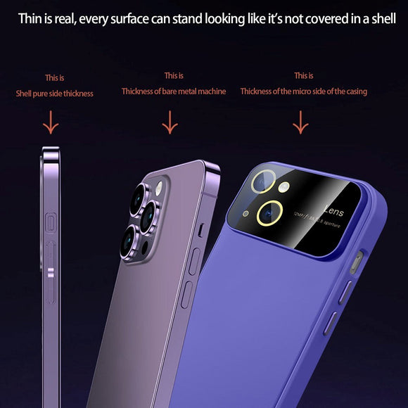 iPhone 15 Plus Hybrid Plastik Cover m. Indbygget Kamerabeskytter - Lyseblå