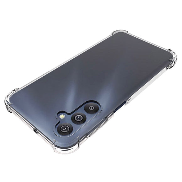 Samsung Galaxy M34 (5G) / F34 (5G) Drop-Proof Fleksibelt Plastik Cover - Gennemsigtig