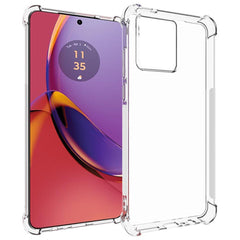 EIDERWOOD Motorola Moto G84 Fleksibel Plastik Cover - Gennemsigtig