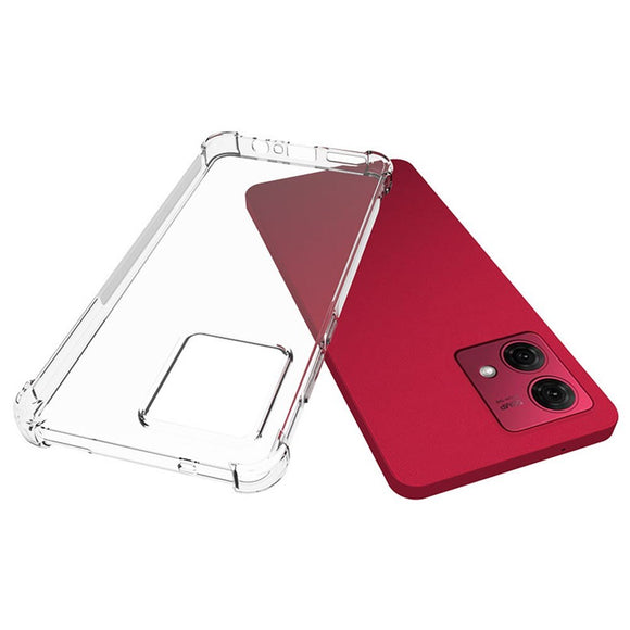 EIDERWOOD Motorola Moto G84 Fleksibel Plastik Cover - Gennemsigtig