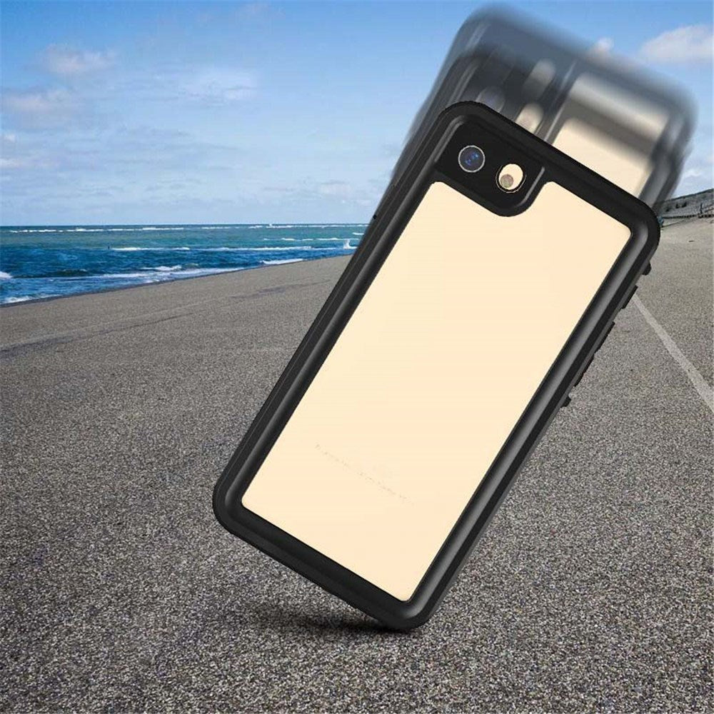 iPhone SE (2022 / 2020) / 8 / 7 Redpepper IP68 Vandtæt Cover - Sort / Gennemsigtig