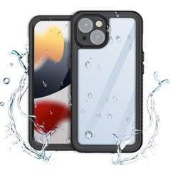 iPhone 15 Redpepper IP68 Vandtæt Cover - Sort / Gennemsigtig