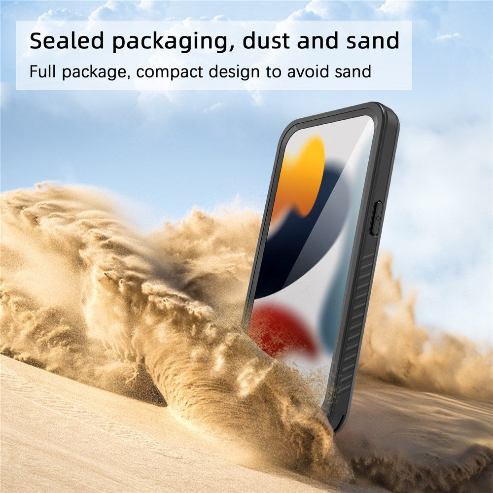 iPhone 15 Redpepper IP68 Vandtæt Cover - Sort / Gennemsigtig