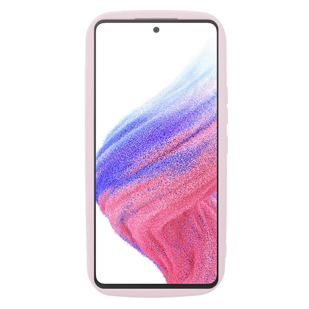 EIDERWOOD Samsung Galaxy A23 / A23 (5G) Fleksibelt Plastik Cover m. Bølget Kanter - Lyserød