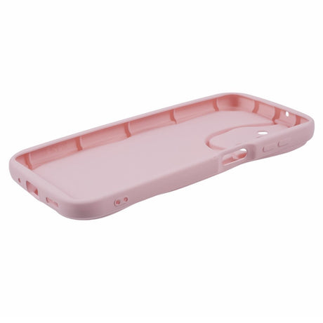 EIDERWOOD Samsung Galaxy S23 FE Fleksibelt Plastik Cover m. Bølget Kanter - Lyserød