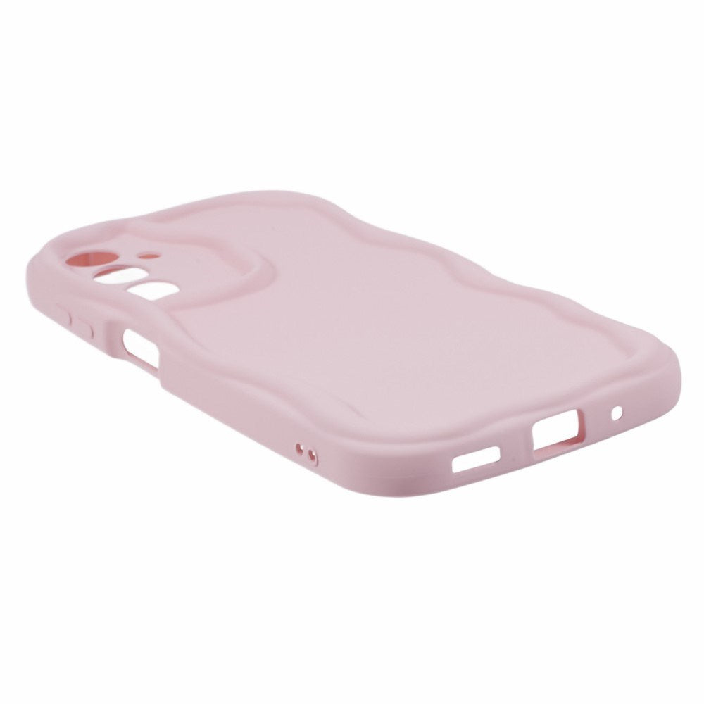 EIDERWOOD Samsung Galaxy S23 FE Fleksibelt Plastik Cover m. Bølget Kanter - Lyserød