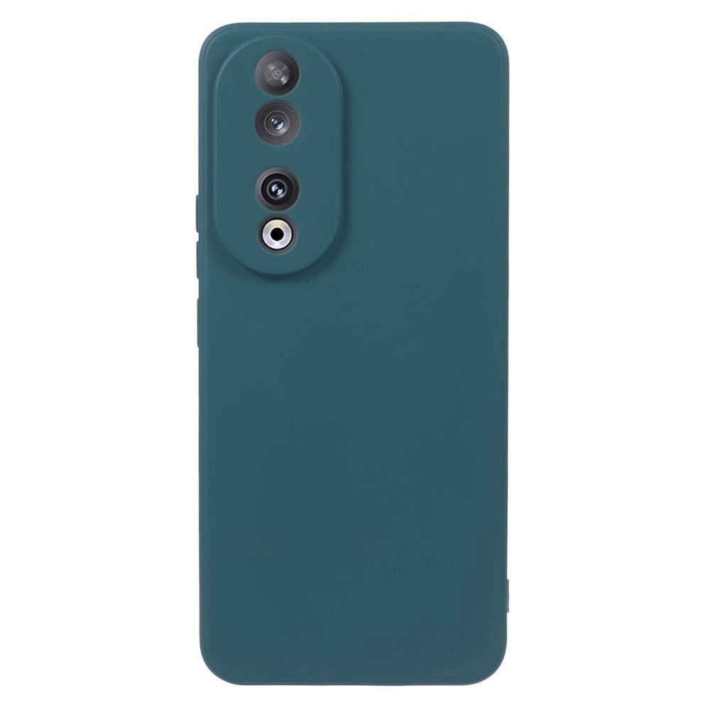 Honor 90 Fleksibelt Plastik Cover - Mørkegrøn