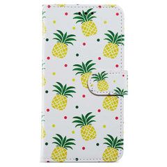 Honor 90 Lite Kunstlæder Cover m. Pung og Strop - Ananas