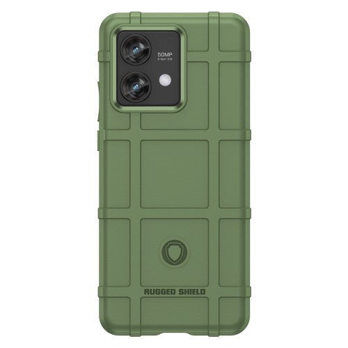 Motorola Edge 40 Neo Rugged Shield Cover - Grøn