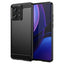 Motorola Edge 40 Neo Brushed Carbon Plastik Cover - Sort