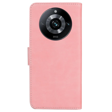 EIDERWOOD Realme 11 Pro+ 5G / 11 Pro 5G Blødt Kunstlæder Cover m. Pung - Lyserød