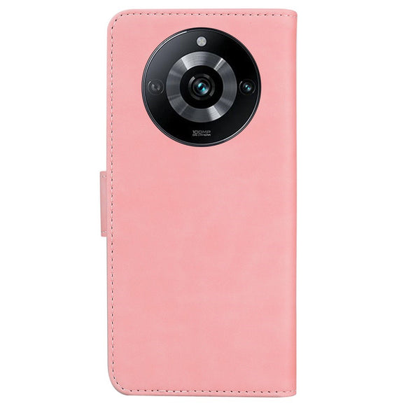 EIDERWOOD Realme 11 Pro+ 5G / 11 Pro 5G Blødt Kunstlæder Cover m. Pung - Lyserød