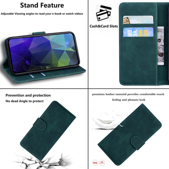 EIDERWOOD Realme 11 Pro+ 5G / 11 Pro 5G Blødt Kunstlæder Cover m. Pung - Grøn