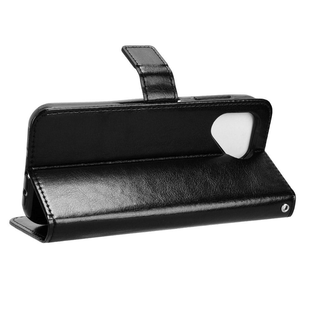 Fairphone 5 Læder Cover m. Pung & Strop - Sort