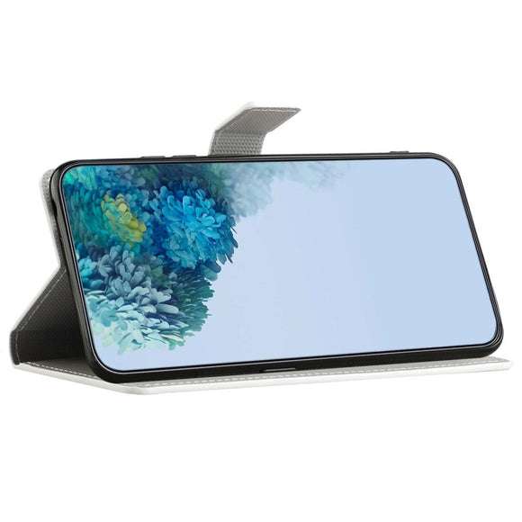 Samsung Galaxy A15 (5G) / A15 Læder Cover m. Pung & Ståfunktion - Amerikansk Flag