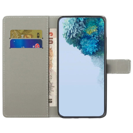 Samsung Galaxy A15 (5G) / A15 Læder Cover m. Pung & Ståfunktion - Union Jack