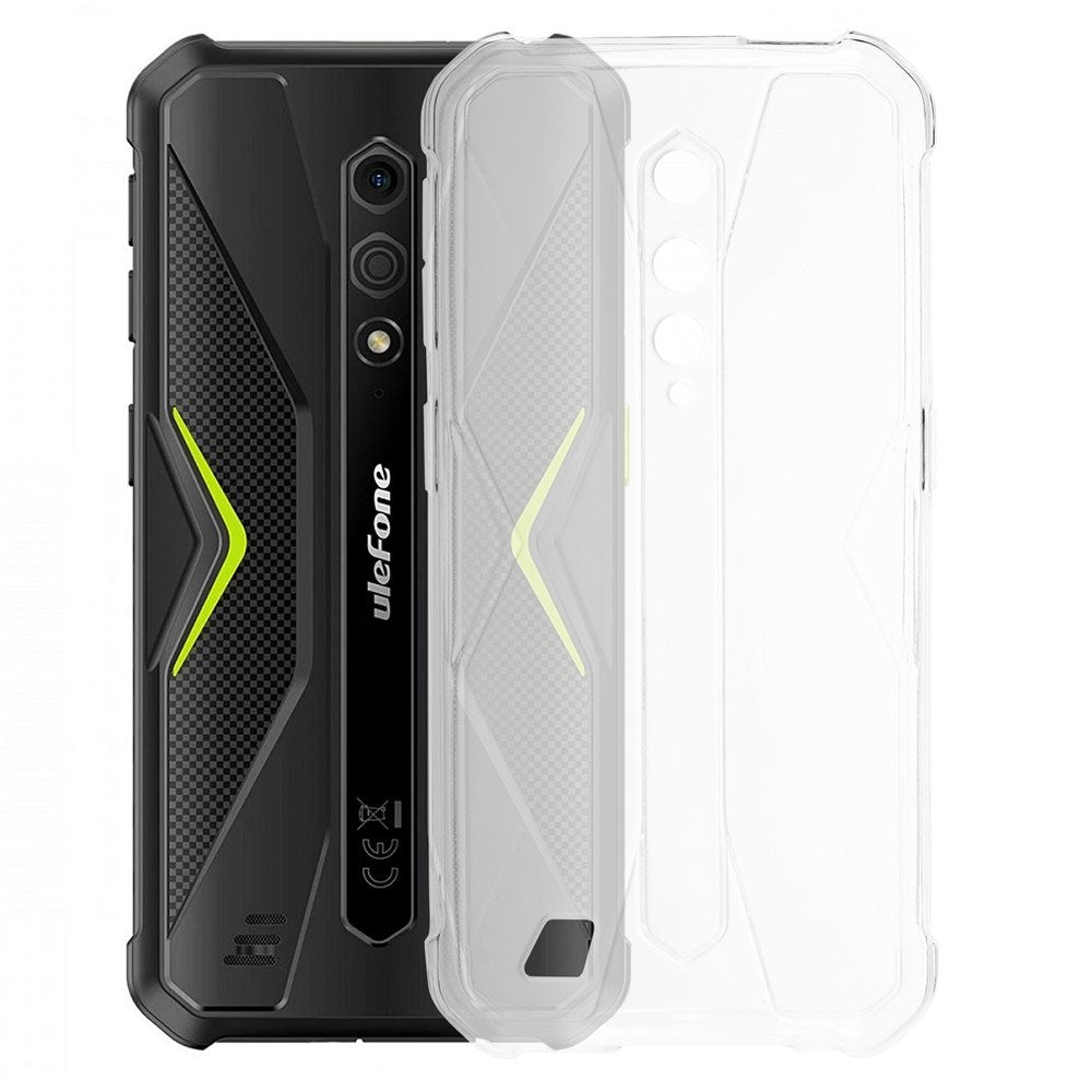 EIDERWOOD Ulefone Armor X12 Pro Fleksibelt Plast Cover - Gennemsigtig