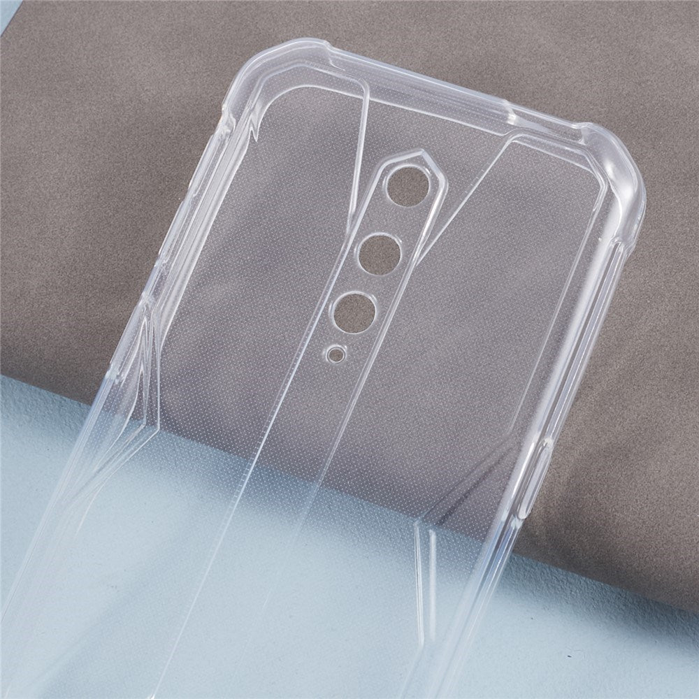EIDERWOOD Ulefone Armor X12 Pro Fleksibelt Plast Cover - Gennemsigtig
