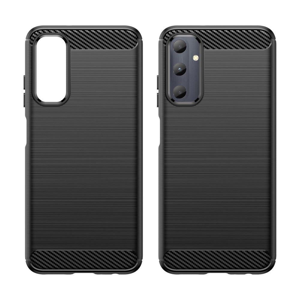 Samsung Galaxy A05s Brushed Carbon Cover - Sort