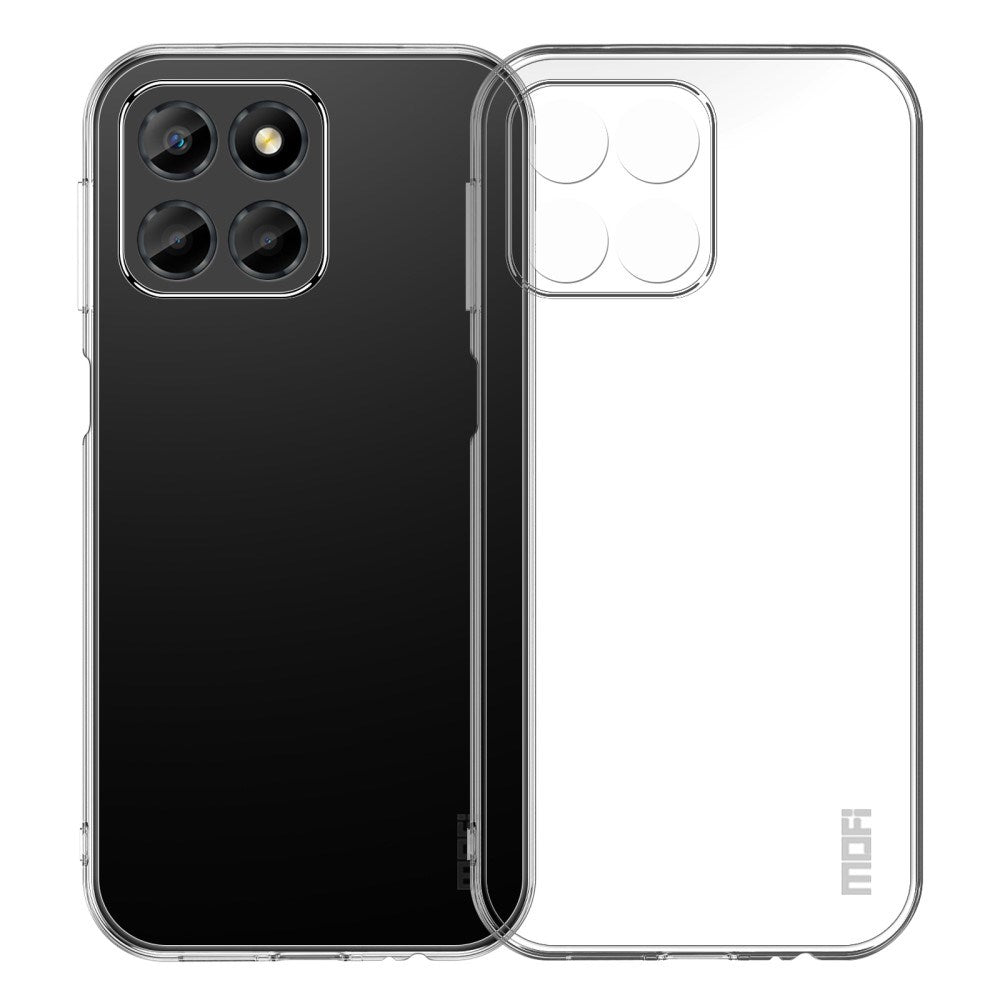 Honor X6a MOFI Fleksibelt Plastik Cover - Gennemsigtig