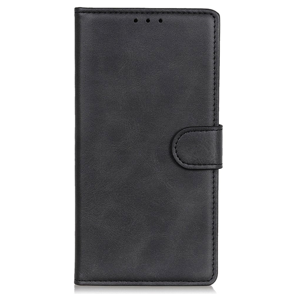 Samsung Galaxy A15 (5G) / A15 Læder Cover m. Pung - Sort