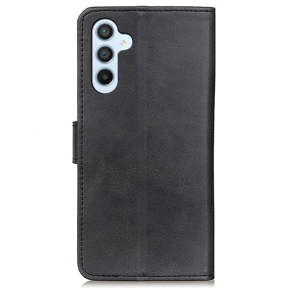 Samsung Galaxy A15 (5G) / A15 Læder Cover m. Pung - Sort