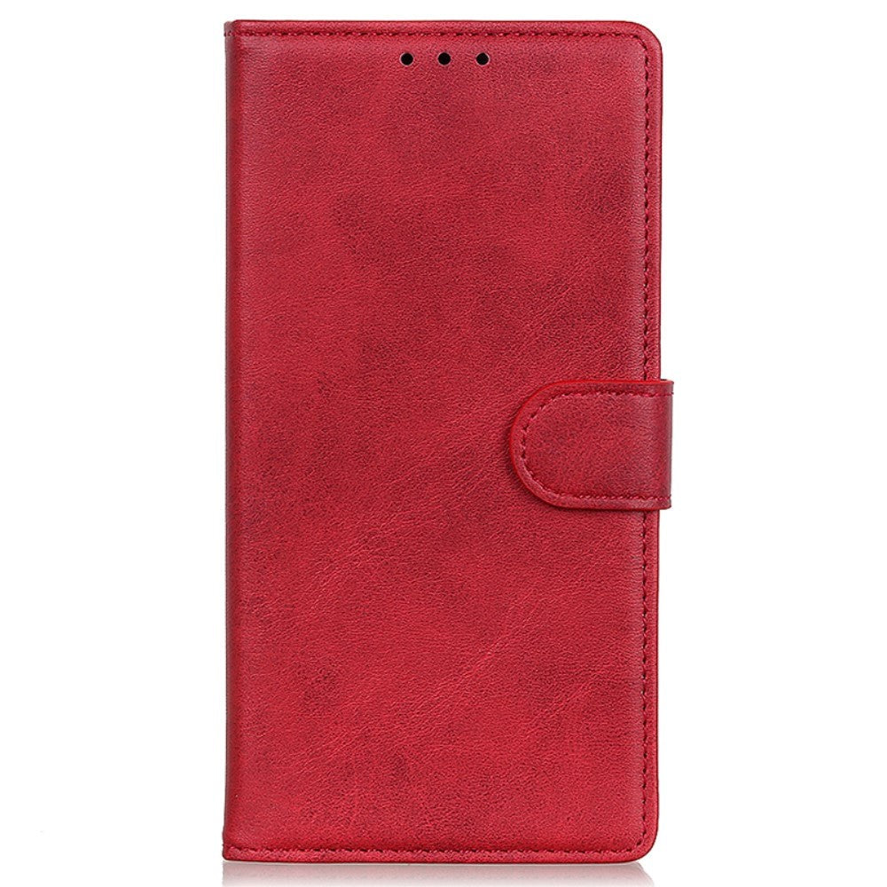 Samsung Galaxy A15 (5G) / A15 Læder Cover m. Pung - Rød