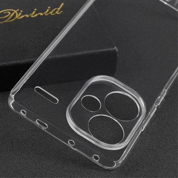Xiaomi Redmi Note 13 Pro+ (Plus) Fleksibelt Plastik Cover - Gennemsigtig
