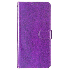 EIDERWOOD Motorola Moto G54 Læder Cover m. Pung & Strop - Glimmer - Lilla