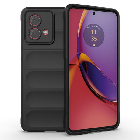 EIDERWOOD Motorola Moto G84 Fleksibelt Plastik Cover - Sort