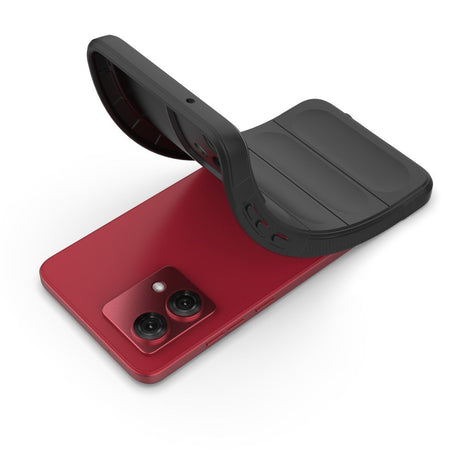 EIDERWOOD Motorola Moto G84 Fleksibelt Plastik Cover - Sort