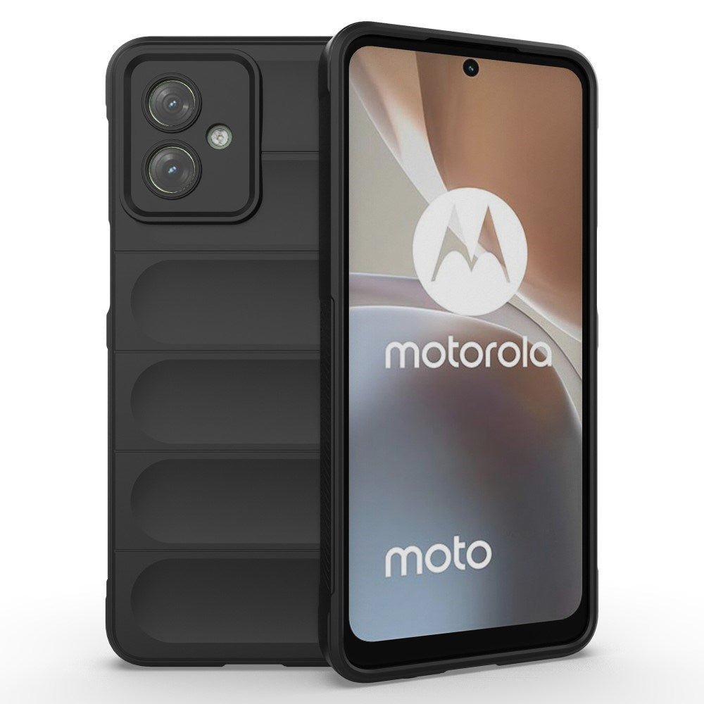 EIDERWOOD Motorola Moto G54 Fleksibelt Plastik Cover - Sort
