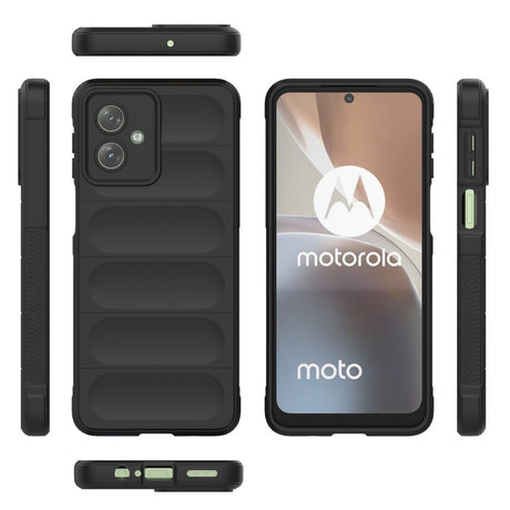 EIDERWOOD Motorola Moto G54 Fleksibelt Plastik Cover - Sort