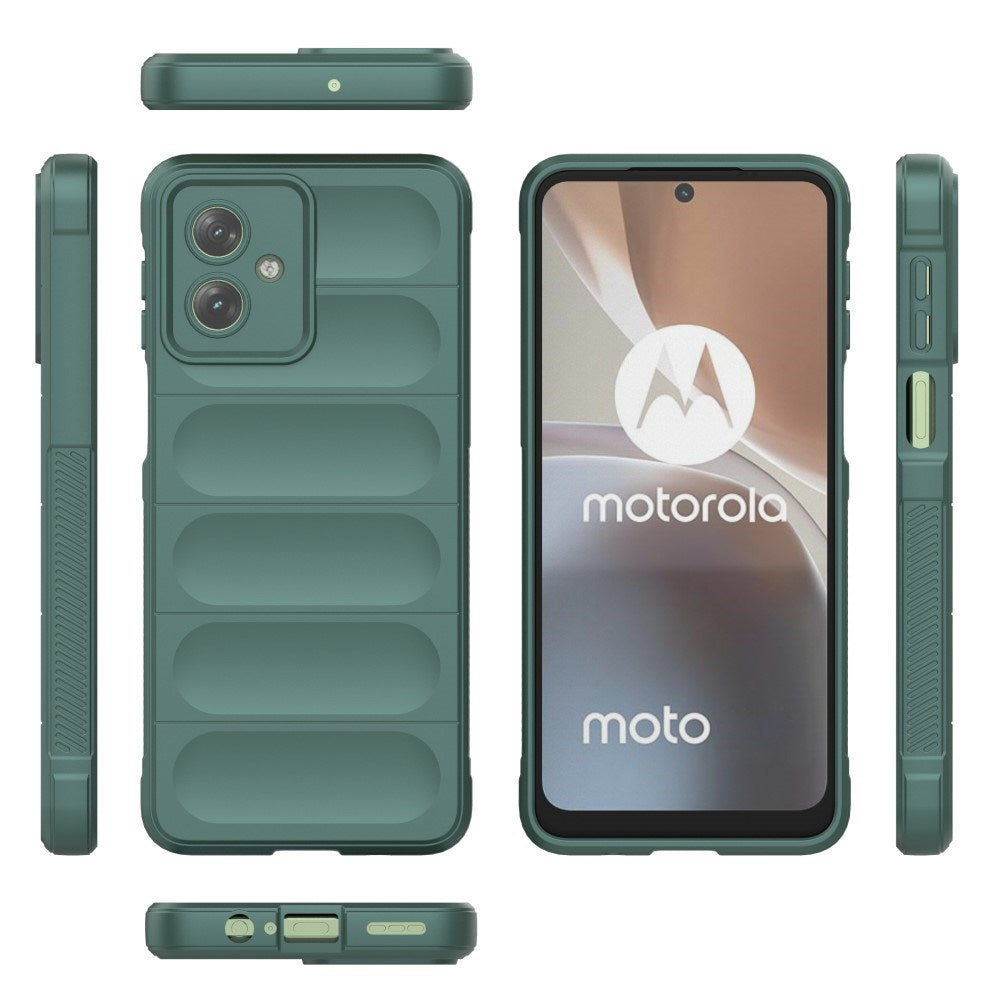 EIDERWOOD Motorola Moto G54 Fleksibelt Plastik Cover - Grøn