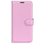 Samsung Galaxy A25 (5G) Litchi Læder Cover m. Pung - Pink
