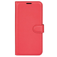 Samsung Galaxy A25 (5G) Litchi Læder Cover m. Pung - Rød