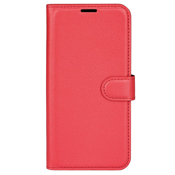 Samsung Galaxy A25 (5G) Litchi Læder Cover m. Pung - Rød